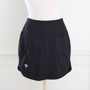 Athleta Black Fairway Golf Skort 16” XS